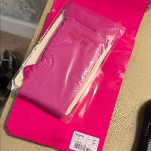 Valentino Fuchsia Pink Socks